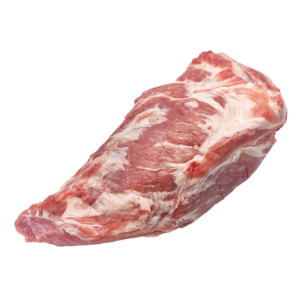 trozo de presa cerdo duroc