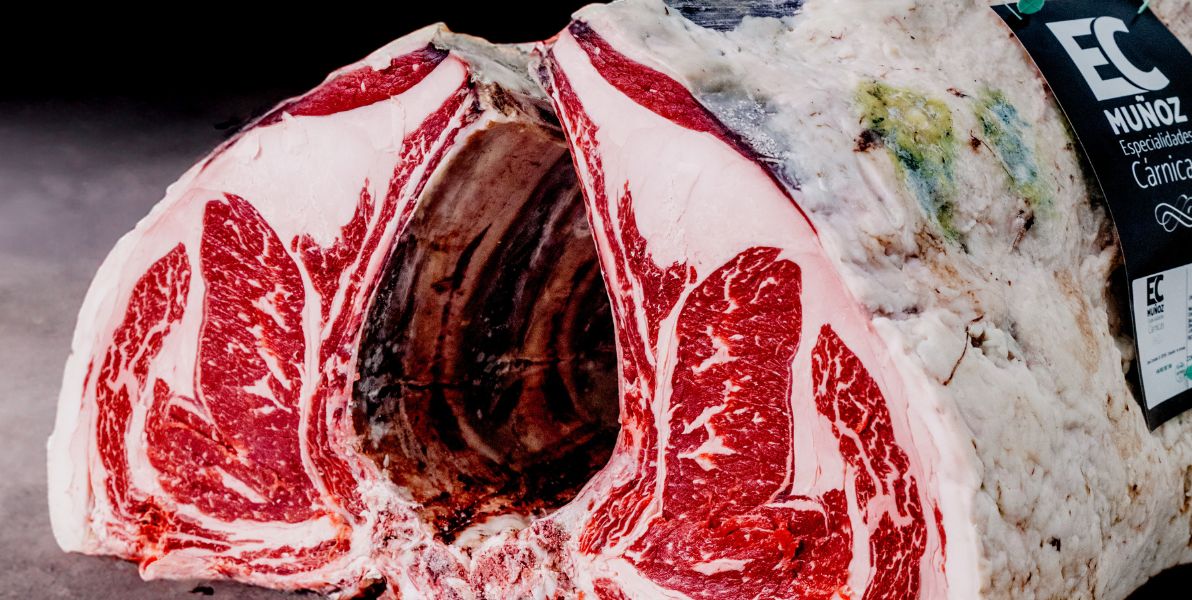 carne madura de buena calidad